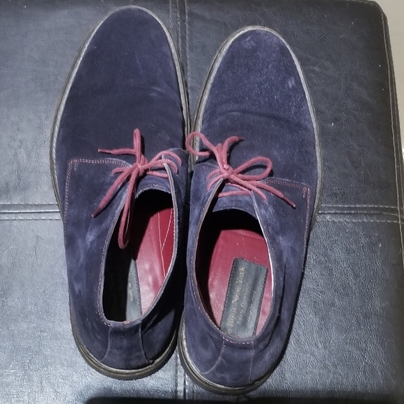 TO BOOT NEW YORK Blue Suede Chukka Boot (Size 9) - Picture 2 of 15